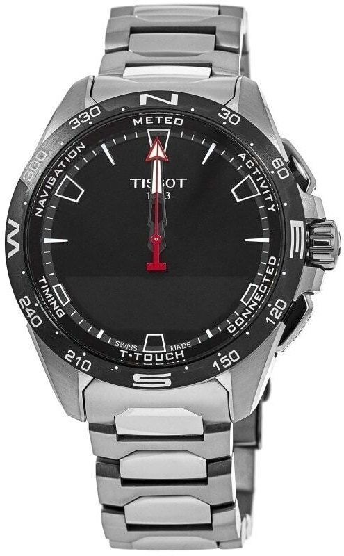 Tissot Herreklokke T121.420.44.051.00 T-Touch Sort/Titan Ø47.5 mm