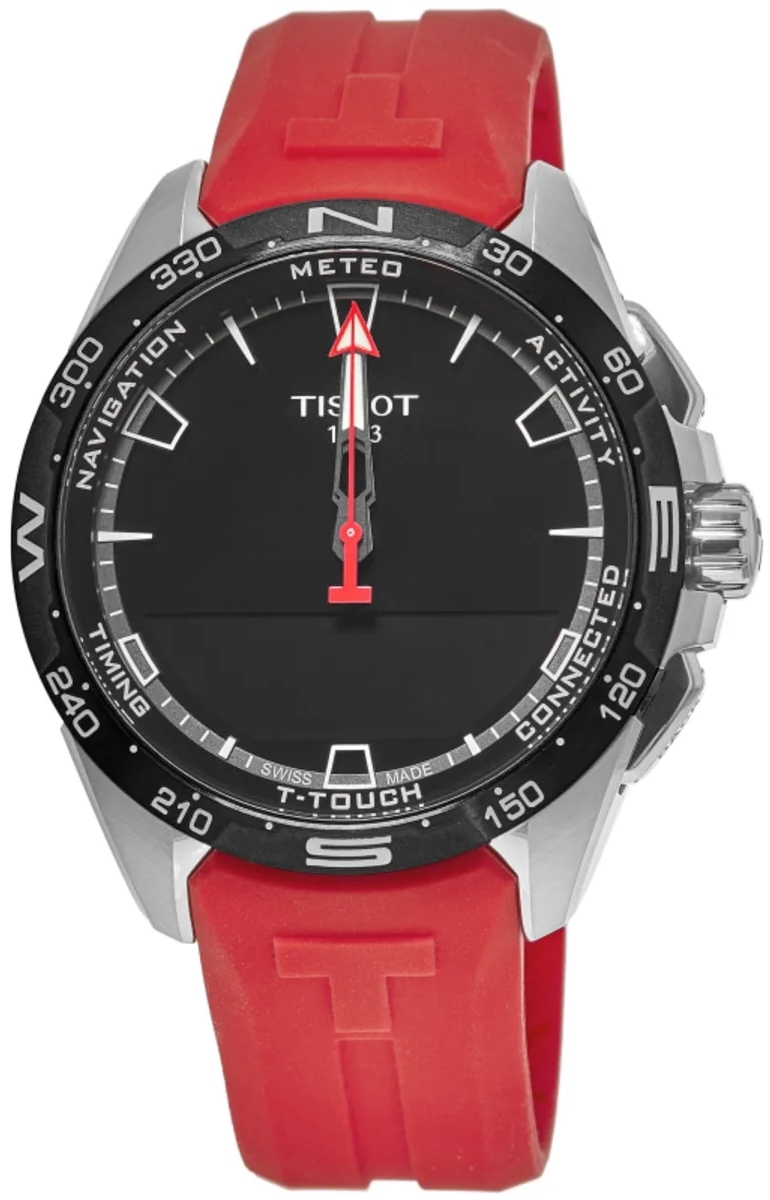 Tissot Herreklokke T121.420.47.051.01 T-Touch Sort/Gummi Ø47.5 mm