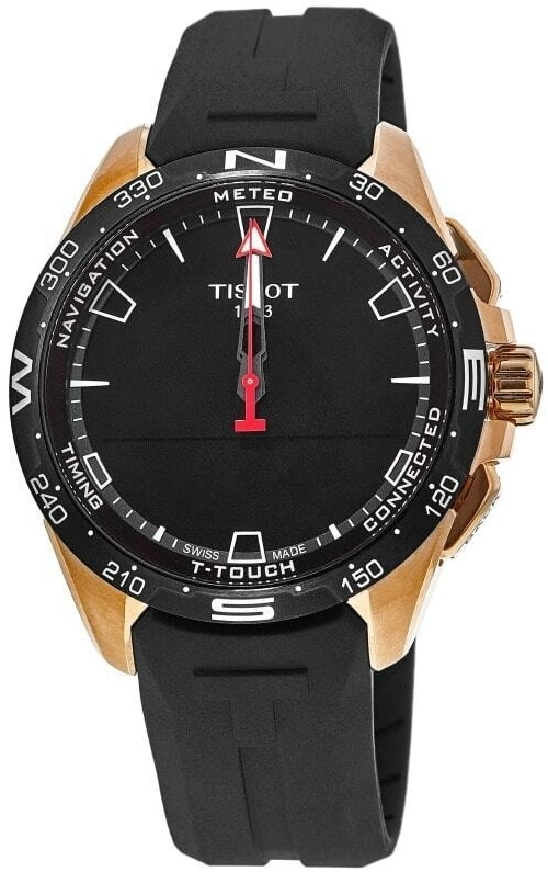 Tissot Herreklokke T121.420.47.051.02 T-Touch Sort/Gummi Ø47.5 mm