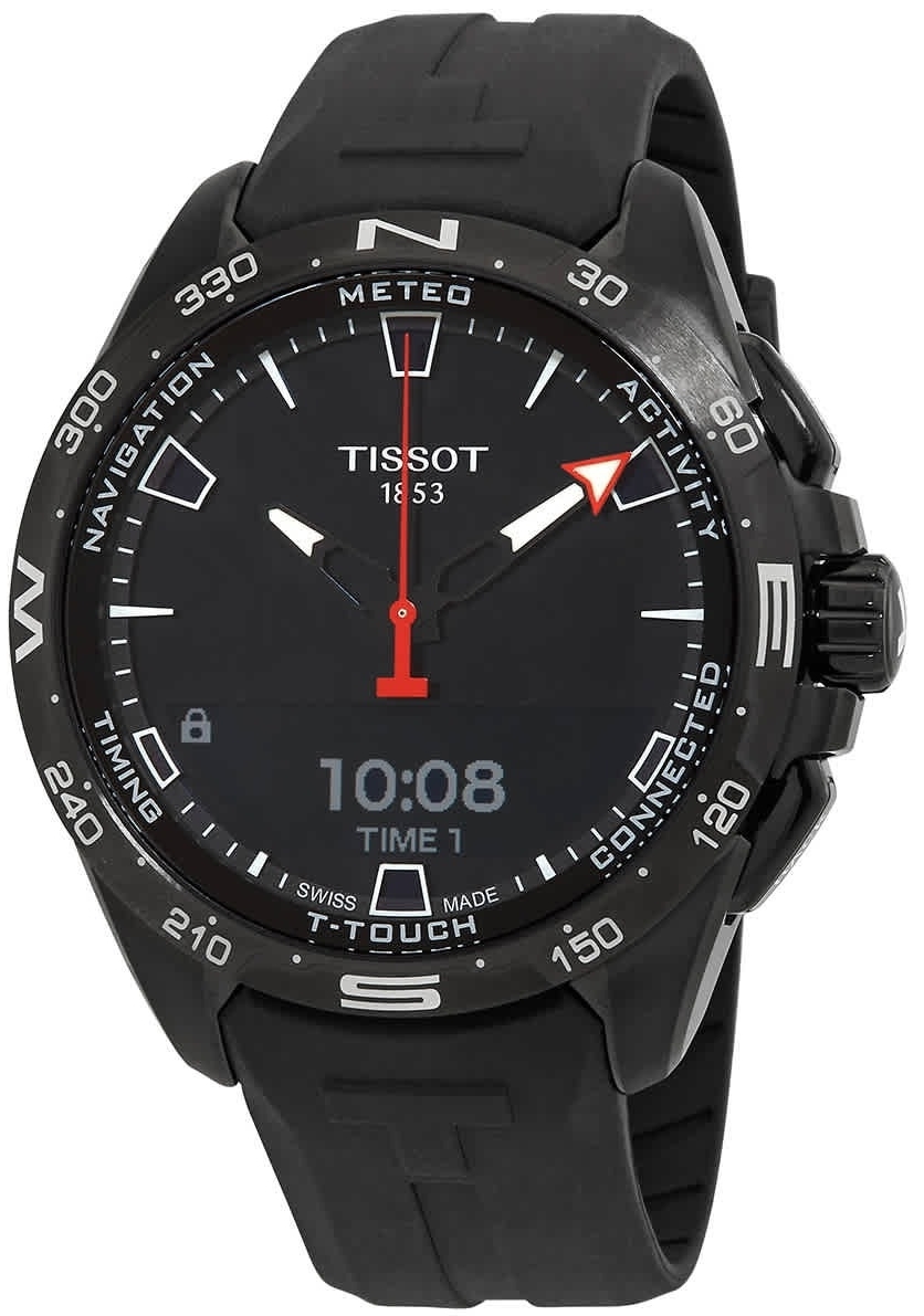Tissot Herreklokke T121.420.47.051.03 T-Touch Sort/Gummi Ø47.5 mm