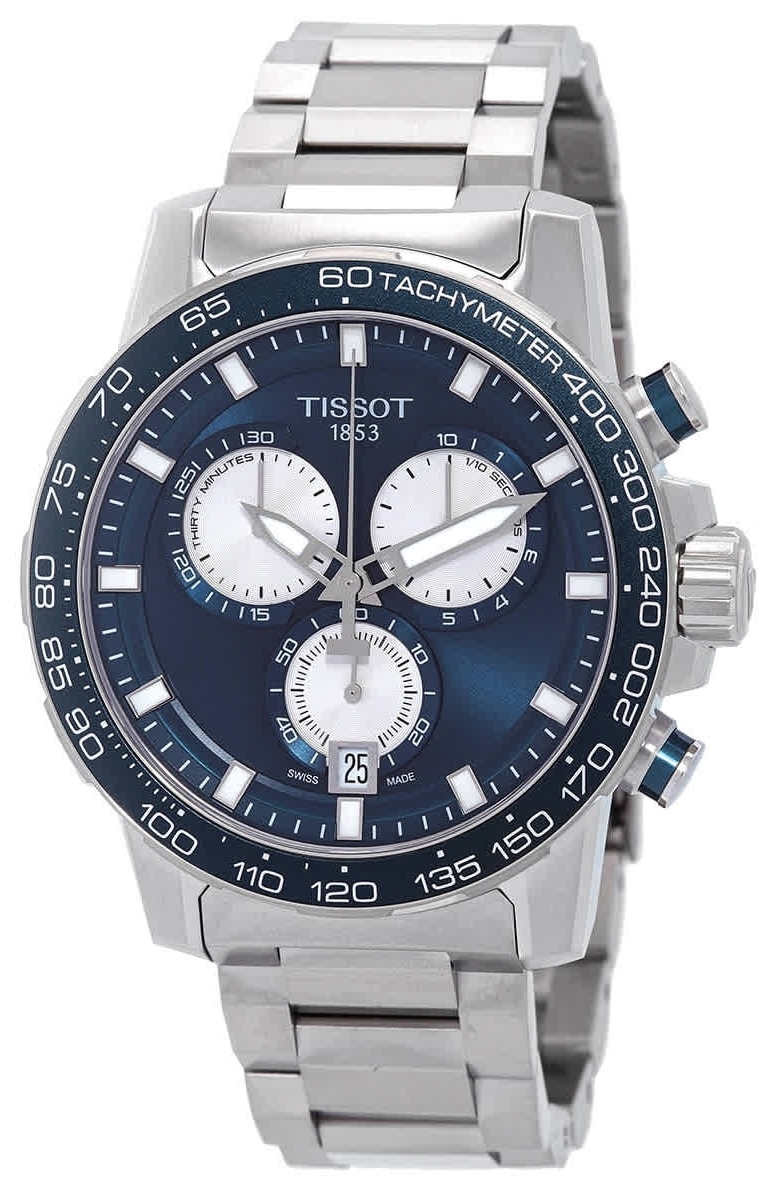 Tissot Herreklokke T125.617.11.041.00 Supersport Blå/Stål Ø45.5 mm