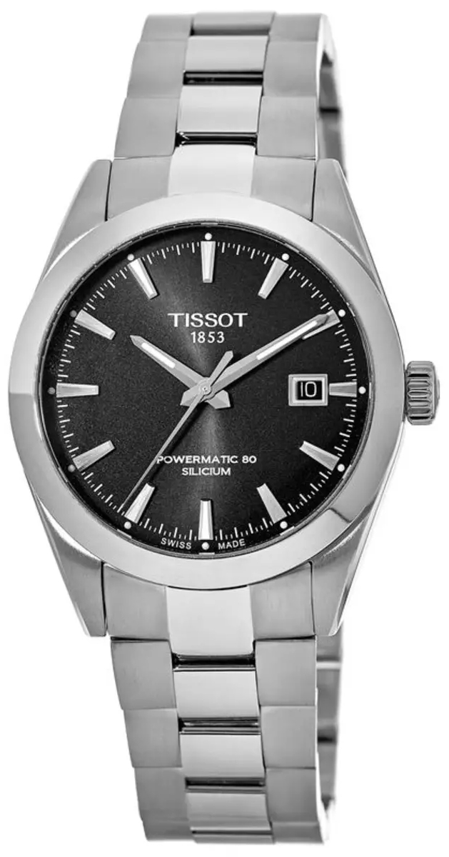 Tissot Herreklokke T127.407.11.051.00 T-Classic Sort/Stål Ø40 mm