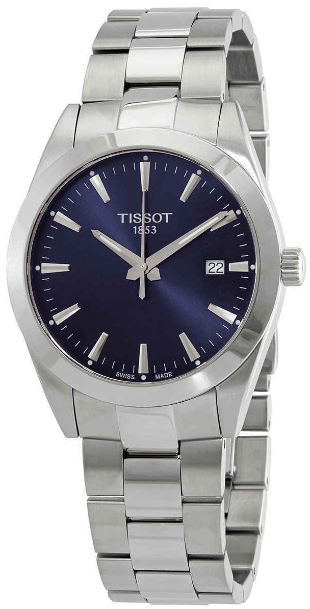 Tissot Herreklokke T127.410.11.041.00 T-Classic Blå/Stål Ø40 mm