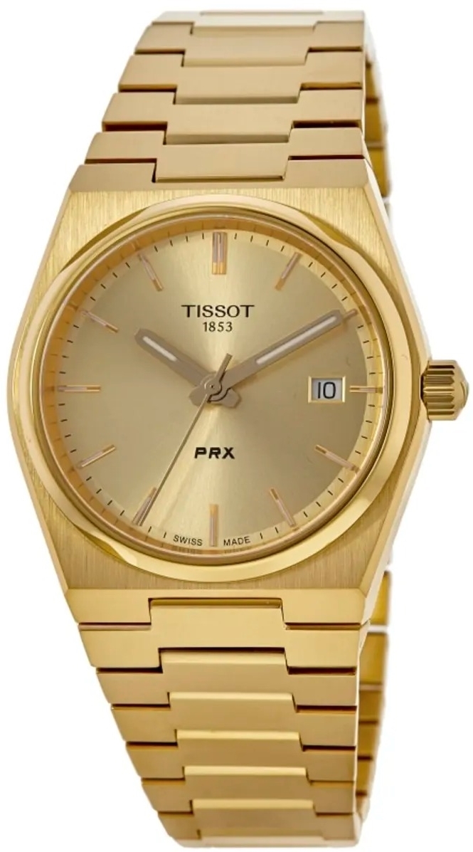 Tissot T137.210.33.021.00 Prx Gull/Gulltonet stål Ø35 mm