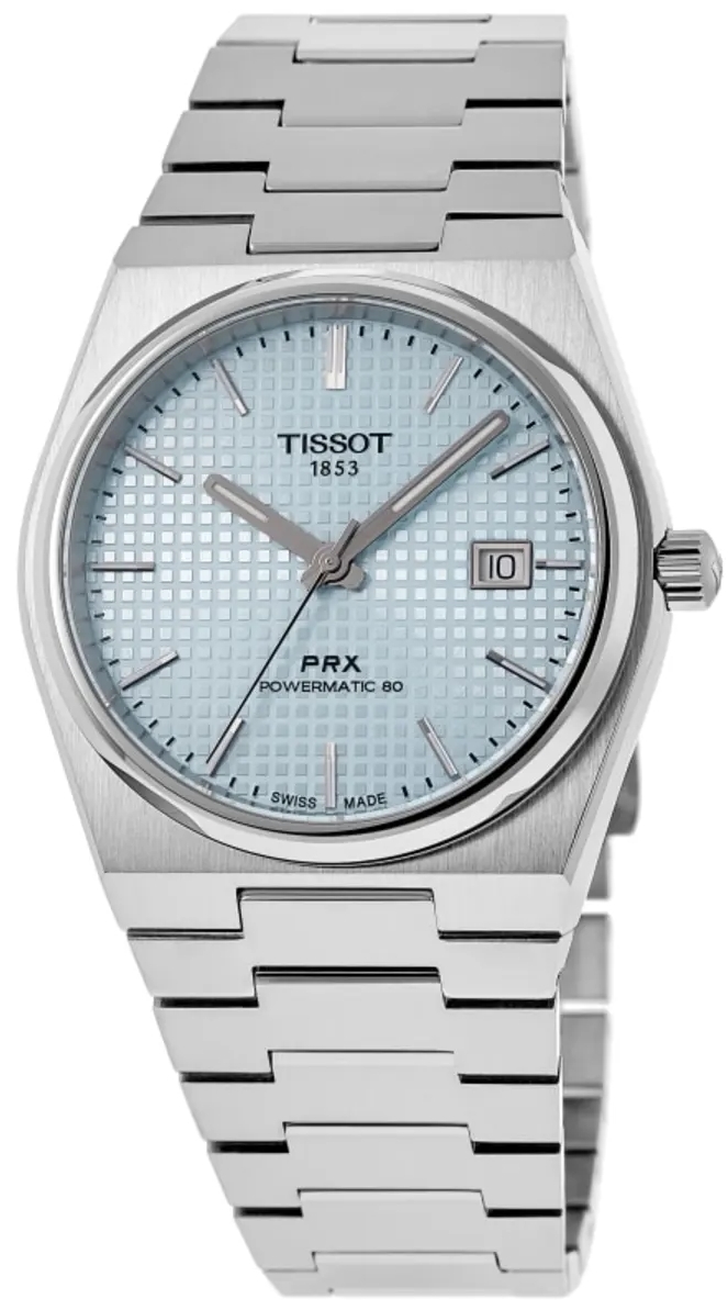 Tissot Herreklokke T137.407.11.351.00 PRX Blå/Stål Ø40 mm