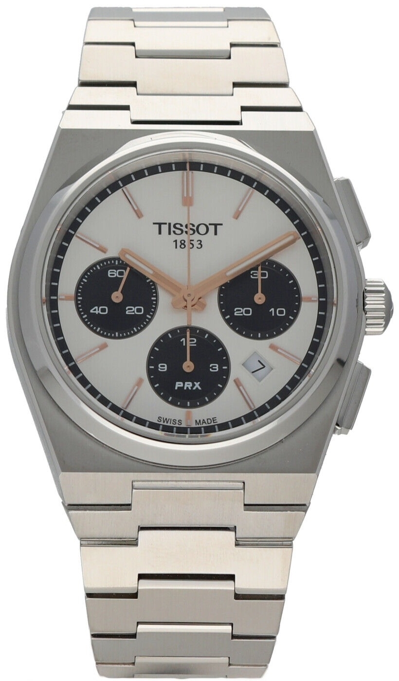 Tissot Herreklokke T137.427.11.011.00 Prx Hvit/Stål Ø42 mm