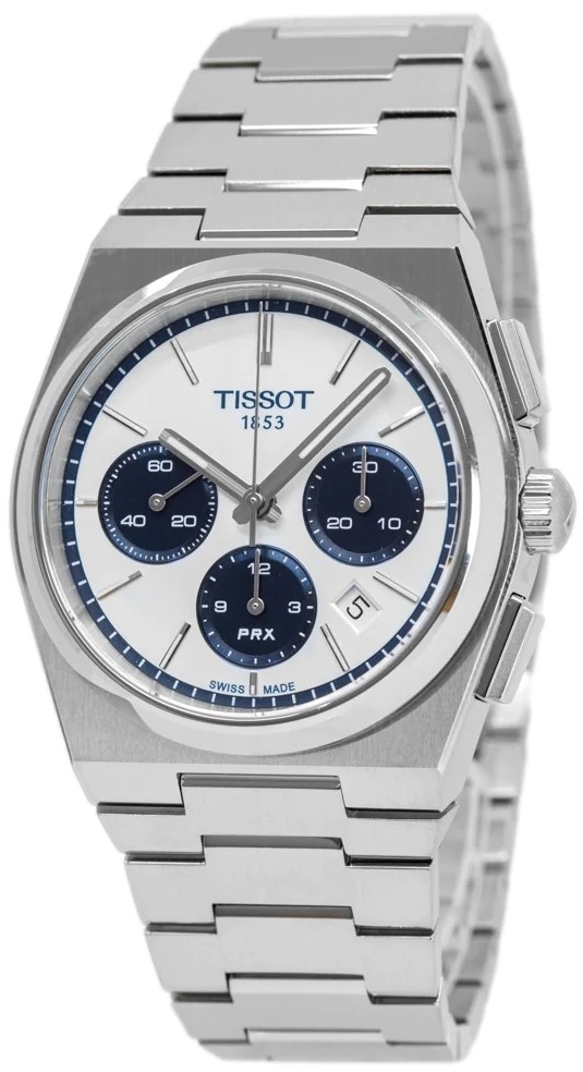 Tissot Herreklokke T137.427.11.011.01 PRX Hvit/Stål Ø42 mm