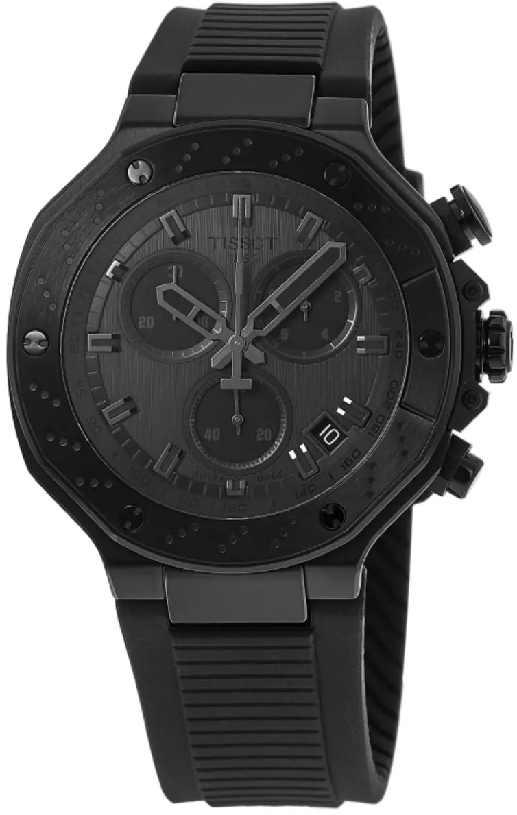 Tissot Herreklokke T141.417.37.061.00 T-Race Grå/Gummi Ø45 mm