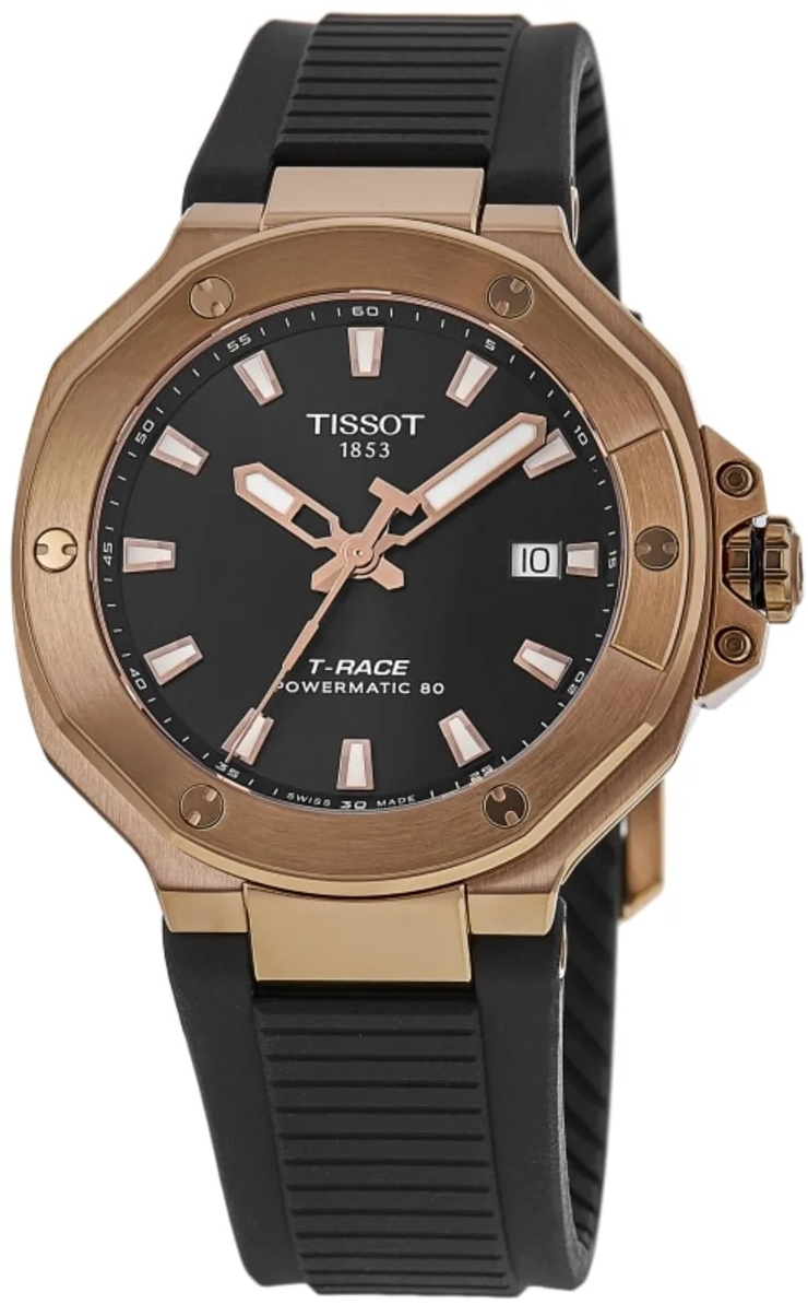 Tissot Herreklokke T141.807.37.051.00 T-Race Sort/Gummi Ø41 mm
