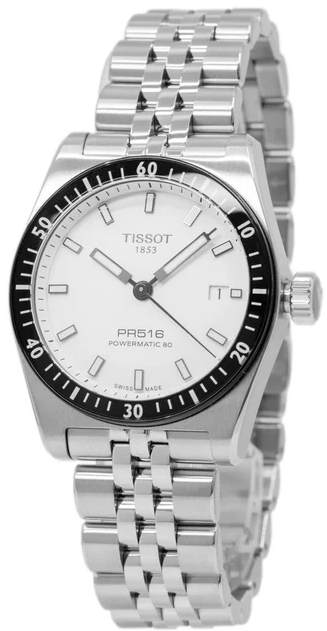 Tissot Herreklokke T149.407.11.031.00 PR516 Hvit/Stål Ø38 mm