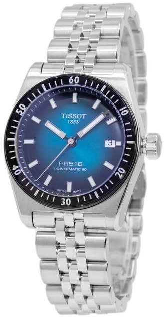 Tissot Herreklokke T149.407.11.041.00 PR516 Blå/Stål Ø38 mm