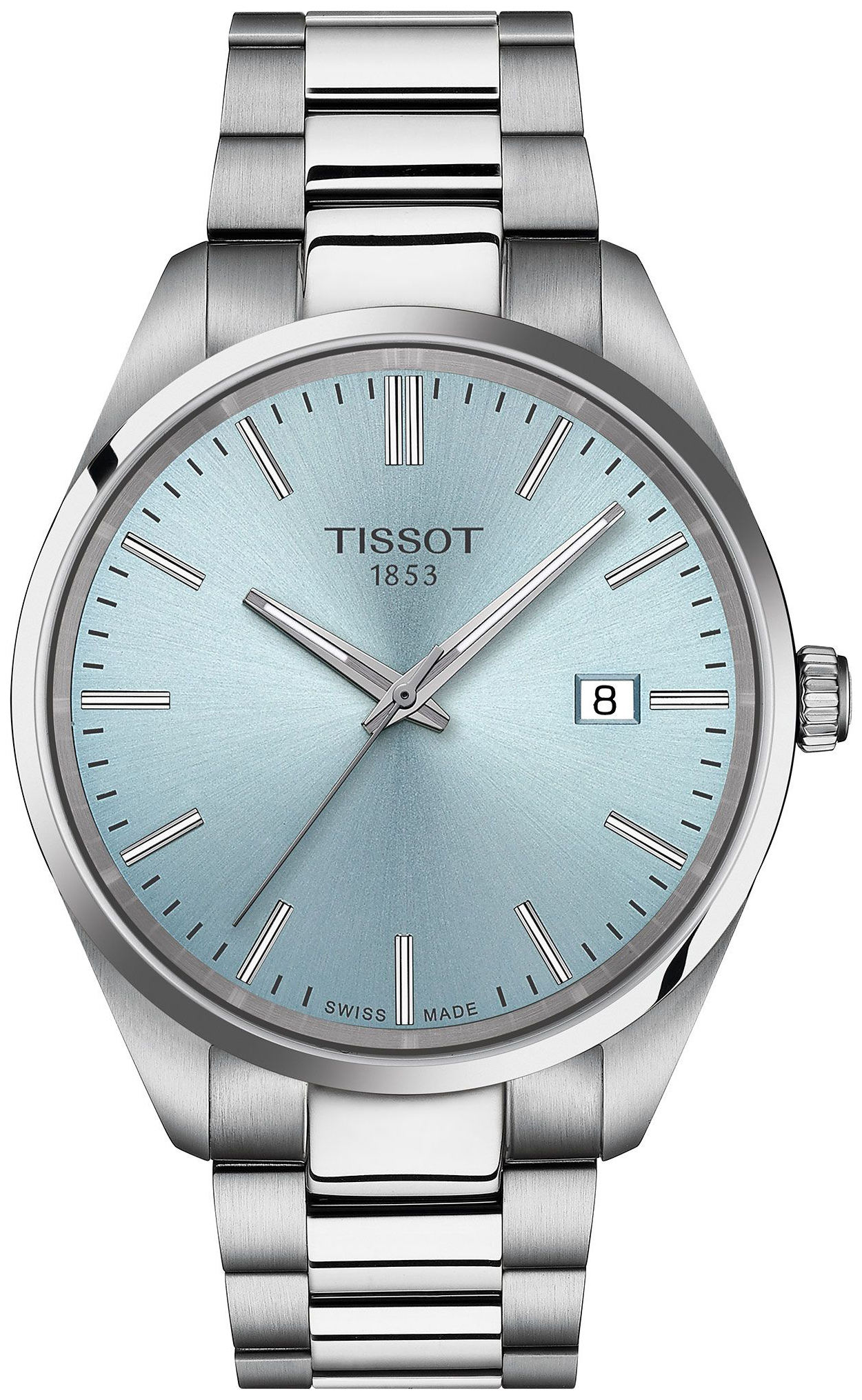 Tissot Herreklokke T150.410.11.351.00 Pr 100 Blå/Stål Ø40 mm