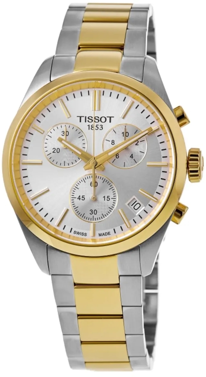 Tissot Herreklokke T150.417.22.031.00 T-Classic Sølvfarget/Gulltonet