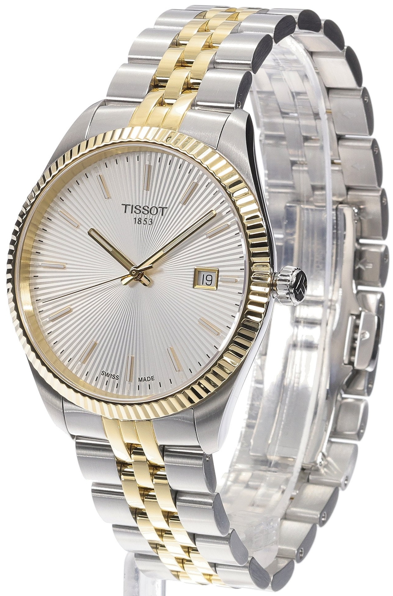 Tissot Herreklokke T156.410.22.031.00 T-Classic Sølvfarget/Gulltonet