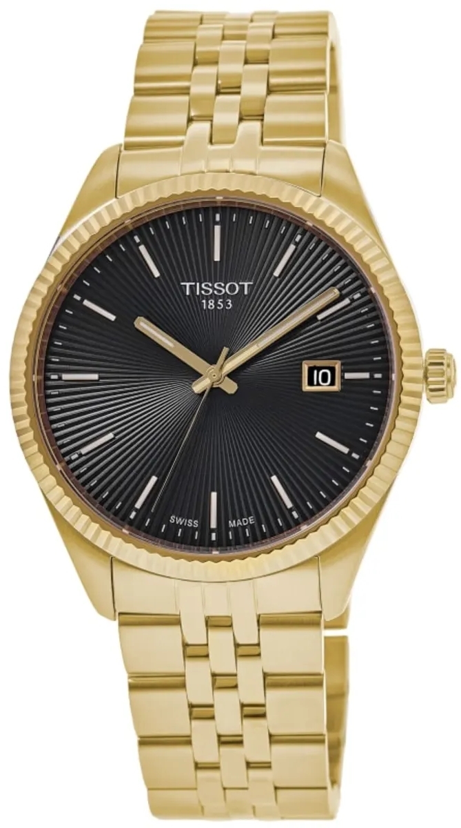 Tissot Herreklokke T156.410.33.051.00 Ballade Sort/Gulltonet stål