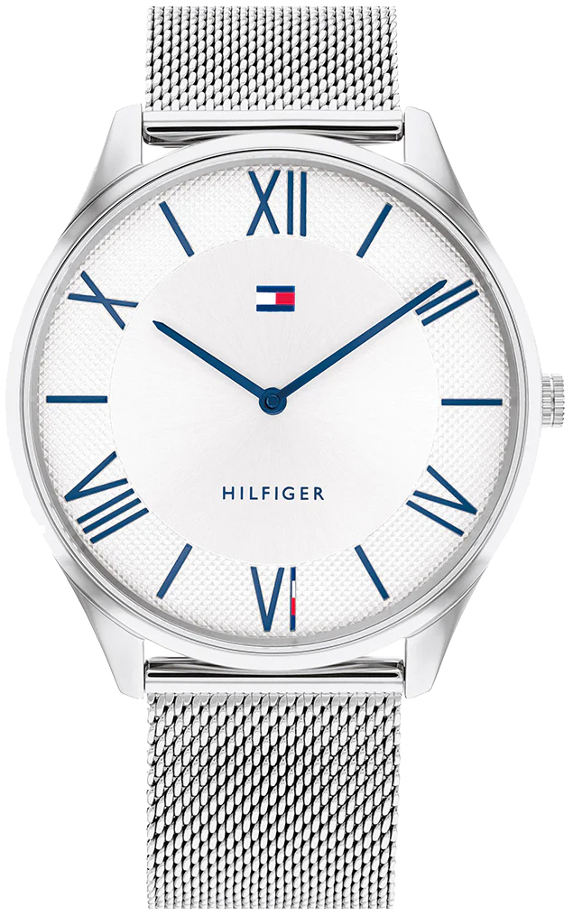 Tommy Hilfiger Herreklokke 1710512 Becker Sølvfarget/Stål Ø43 mm