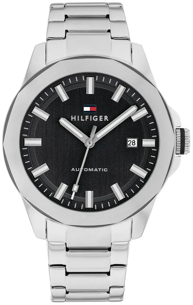 Tommy Hilfiger Herreklokke 1710692 Lars Sort/Stål Ø42 mm