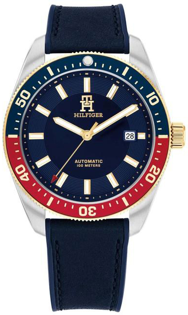 Tommy Hilfiger Herreklokke 1792141 Th85 Blå/Gummi Ø40 mm