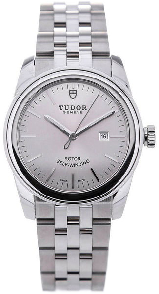 Tudor Glamour Date Dameklokke 53000-0004 Sølvfarget/Stål Ø31 mm