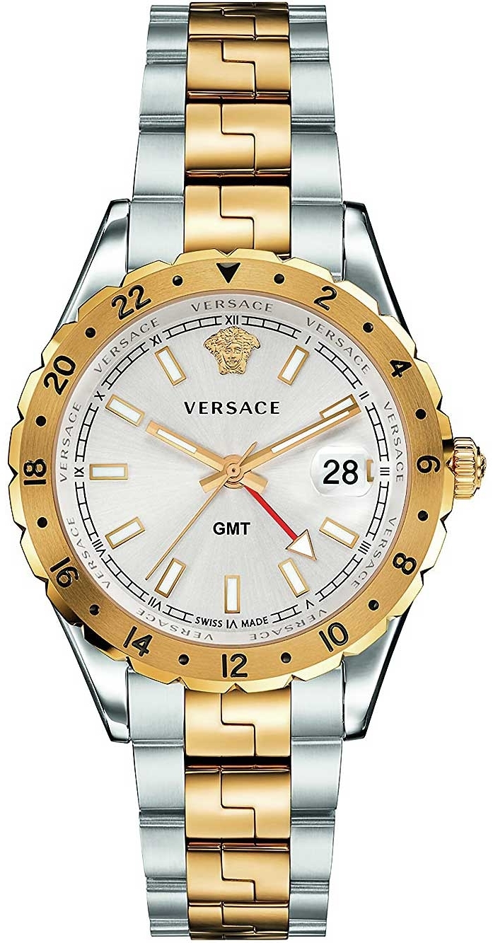 Versace Herreklokke V11030015 Hellenyium Sølvfarget/Stål Ø42 mm