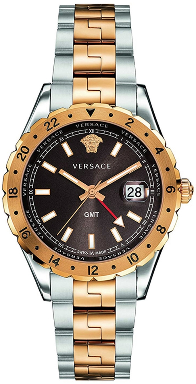 Versace Herreklokke V11040015 Hellenyium Brun/Stål Ø42 mm