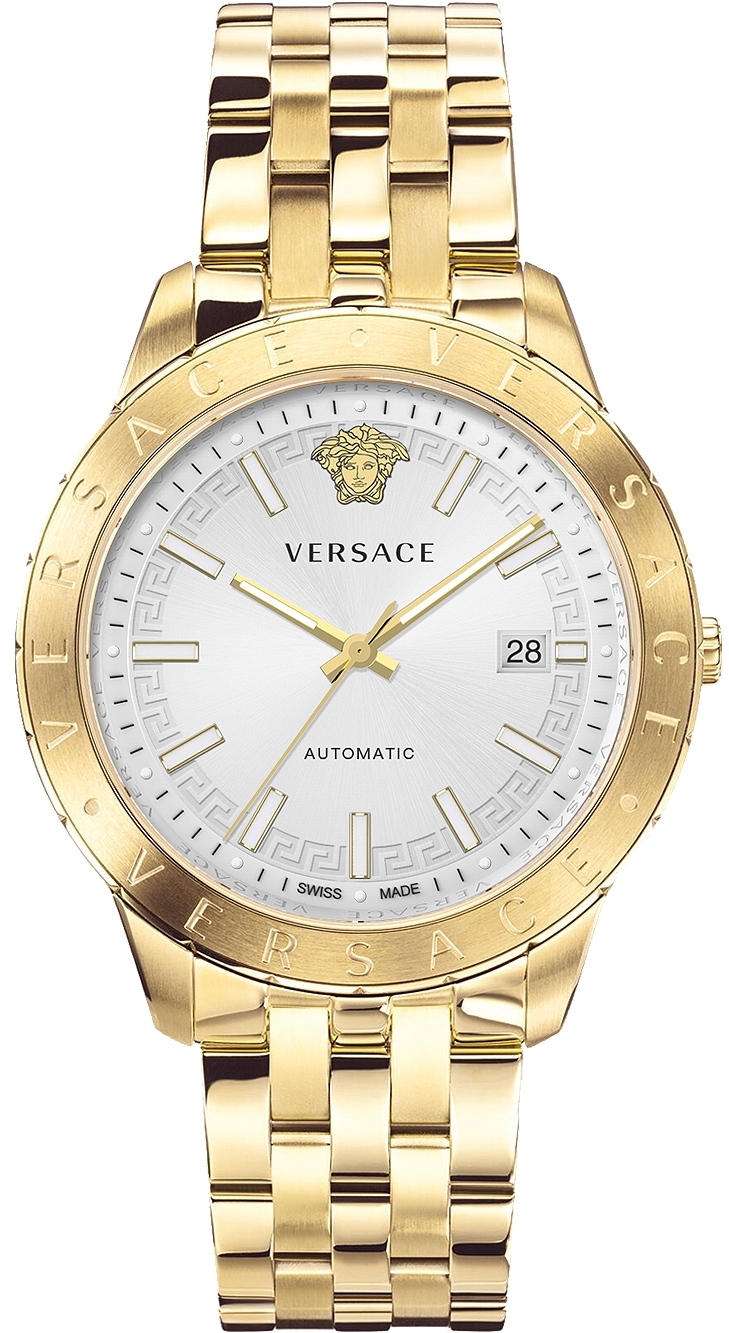 Versace Herreklokke VE2D00521 Univers Sølvfarget/Gulltonet stål