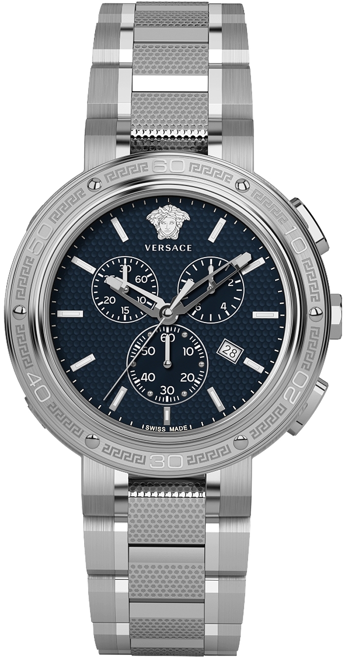 Versace Herreklokke VE2H00321 V Extreme Blå/Stål Ø46 mm