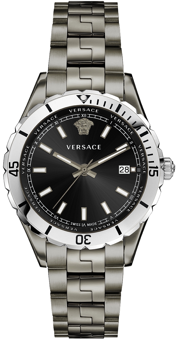 Versace Herreklokke VE3A00620 Hellenyium Sort/Stål Ø42 mm