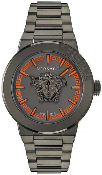 Versace Herreklokke VE7E00723 Medusa Grå/Stål Ø43 mm