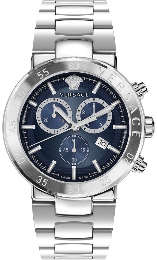 Versace Herreklokke VEPY00420 Urban Mystique Blå/Stål Ø43 mm