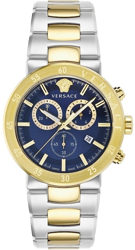 Versace Herreklokke VEPY00720 Urban Mystique Blå/Stål Ø43 mm
