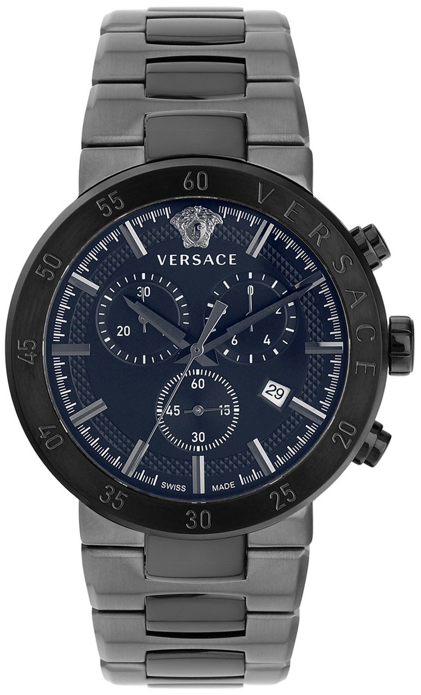 Versace Herreklokke VEPY01221 Urban Mystique Blå/Stål Ø43 mm