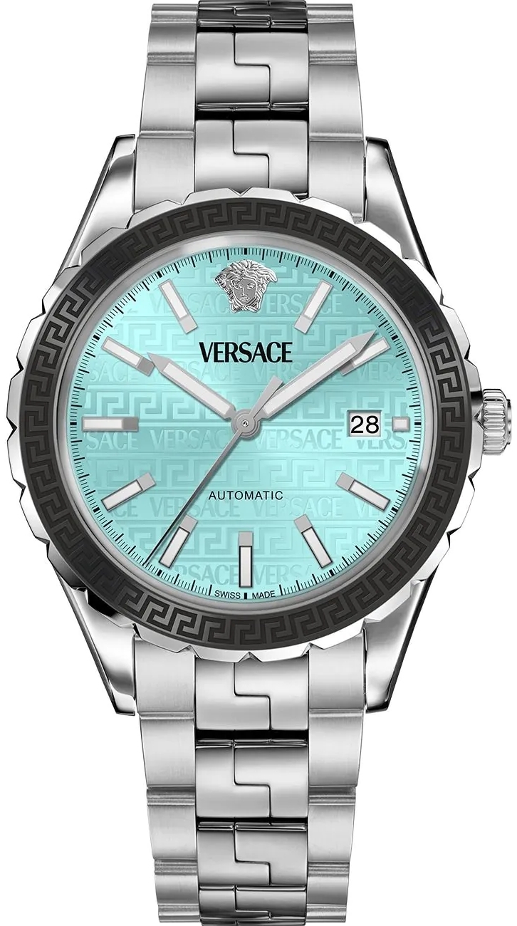 Versace VEQCA0324 Hellenyium Turkis/Stål Ø42 mm