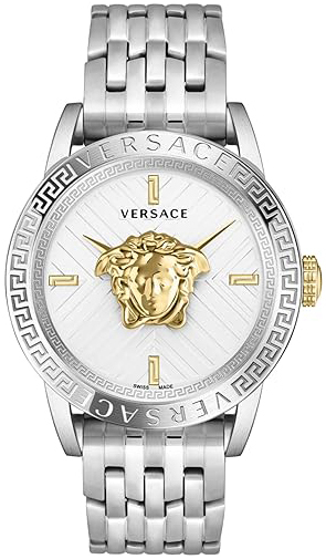 Versace Herreklokke VESN00522 V Code Sølvfarget/Stål Ø43 mm