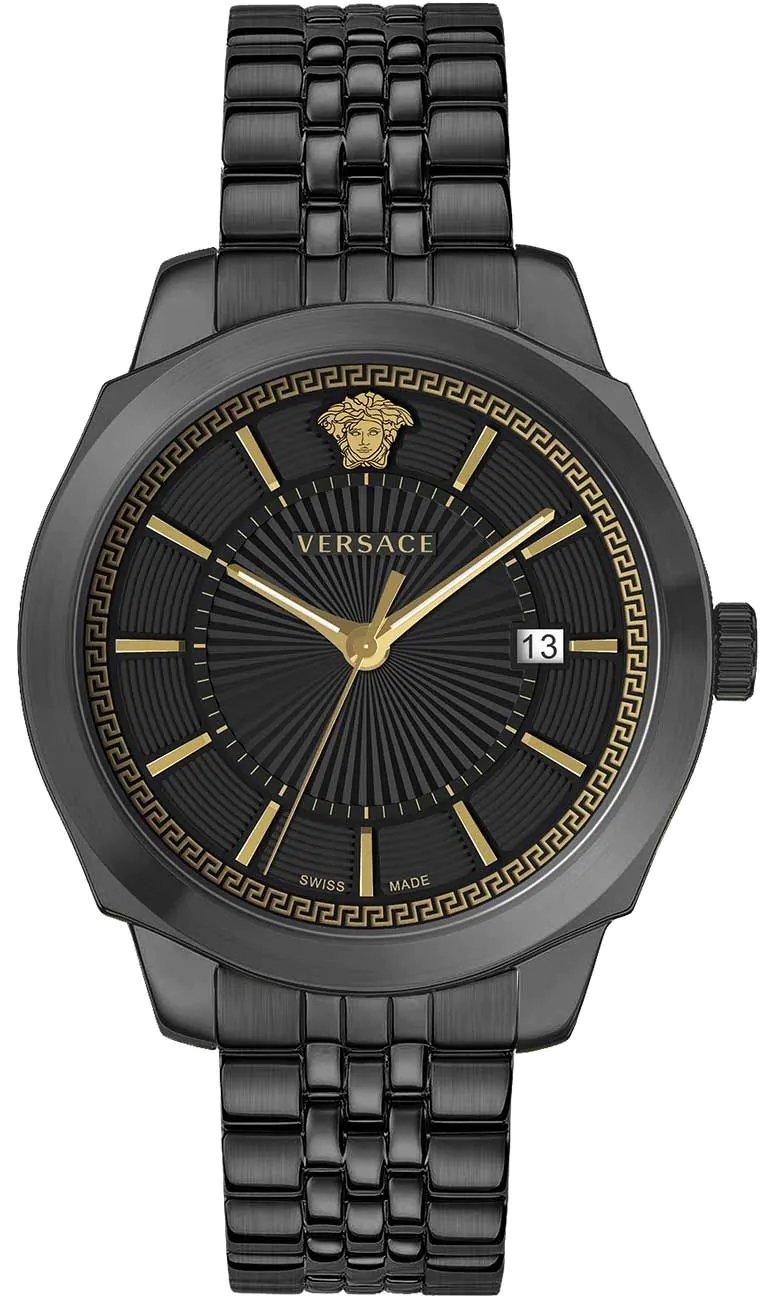 Versace Herreklokke VEV901823 Icon Classic Sort/Stål Ø42 mm