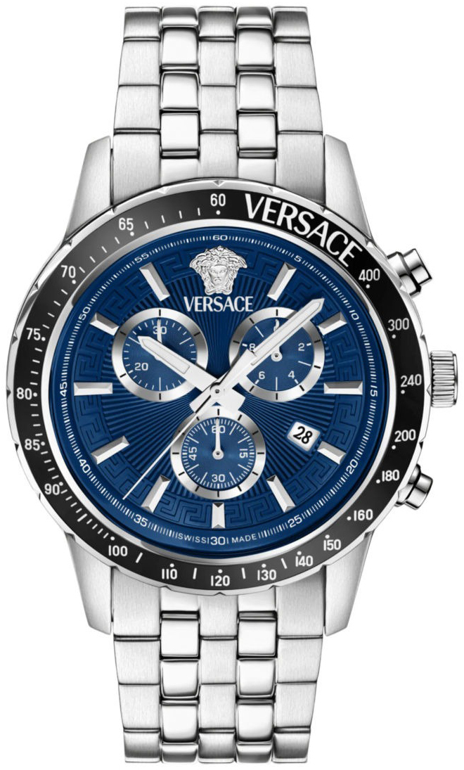 Versace Herreklokke VEZCA0324 Sport Blå/Stål Ø44 mm