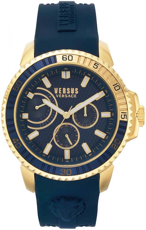 Versus by Versace Herreklokke VSPLO0219 Aberdeen Blå/Gummi Ø45 mm