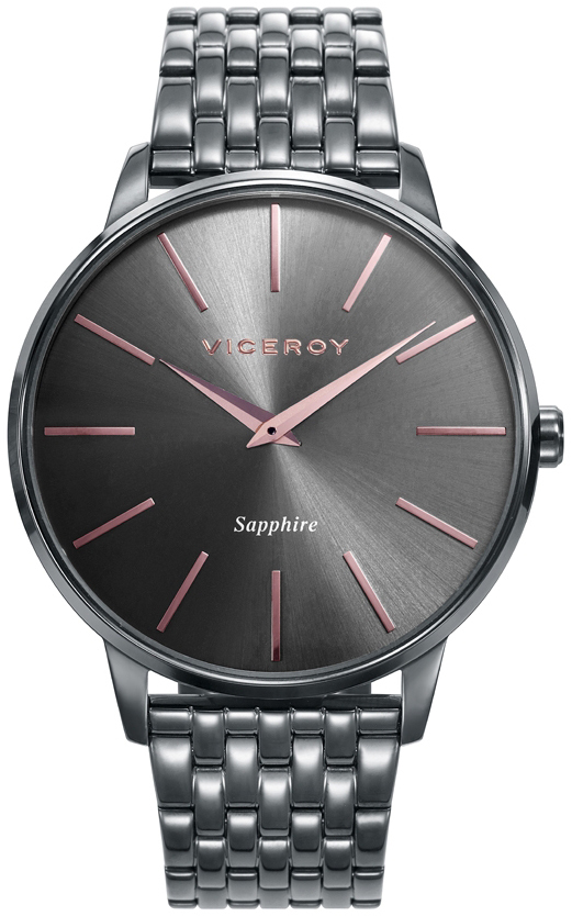 Viceroy Herreklokke 471235-17 Classic Sort/Stål Ø42 mm