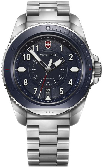 Victorinox Herreklokke 241978 Journey 1884 Blå/Stål Ø43 mm