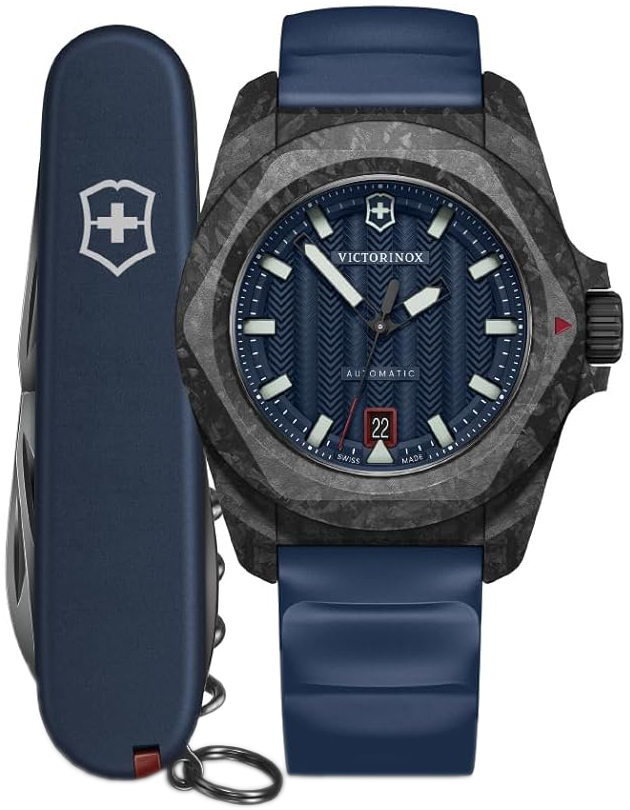 Victorinox Herreklokke 242022.1 I.N.O.X. Blå/Gummi Ø41 mm